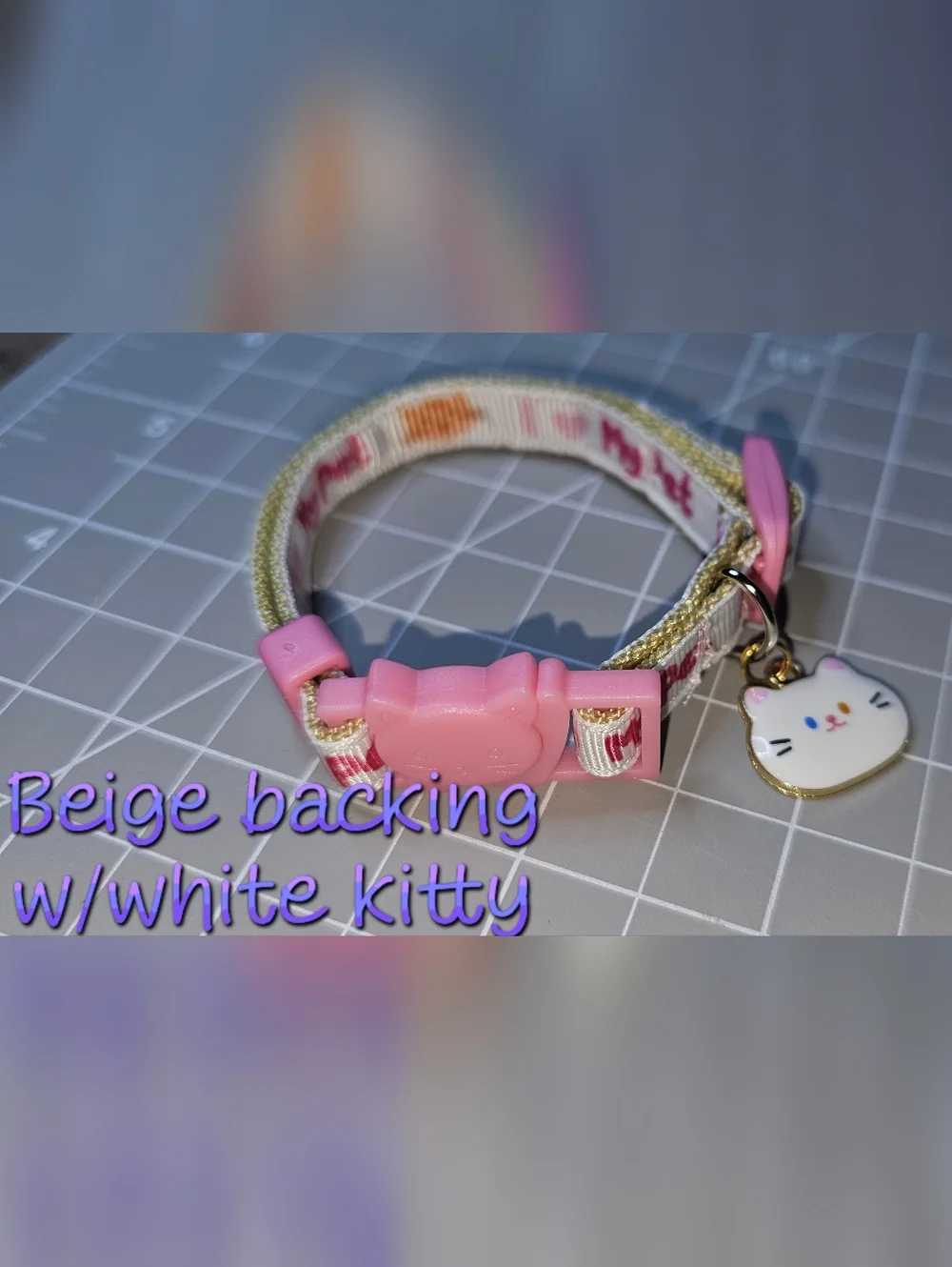 Kitty Themed Cat Collars